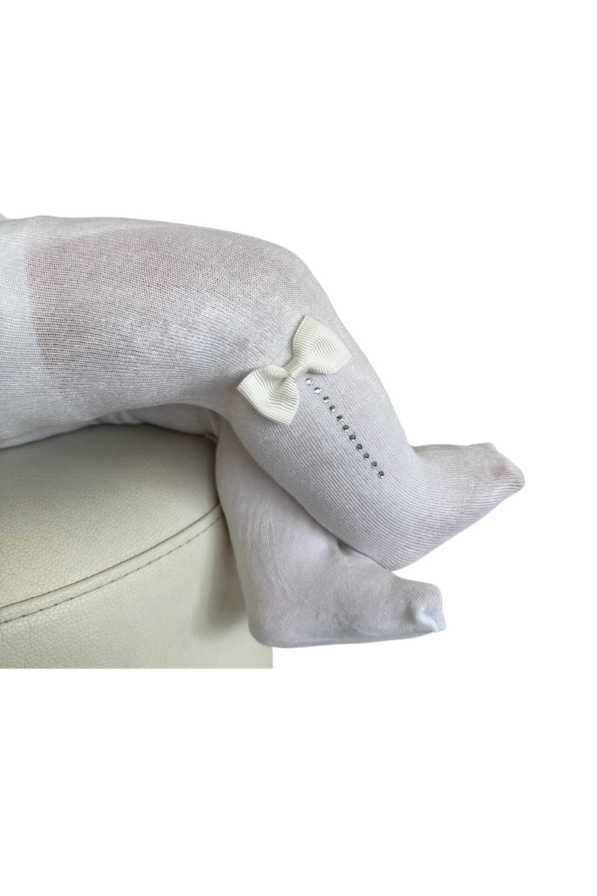 Yumuşak Viskon Bebek Külotlu Çorap Beyaz Daymod 2142039 - Beyaz