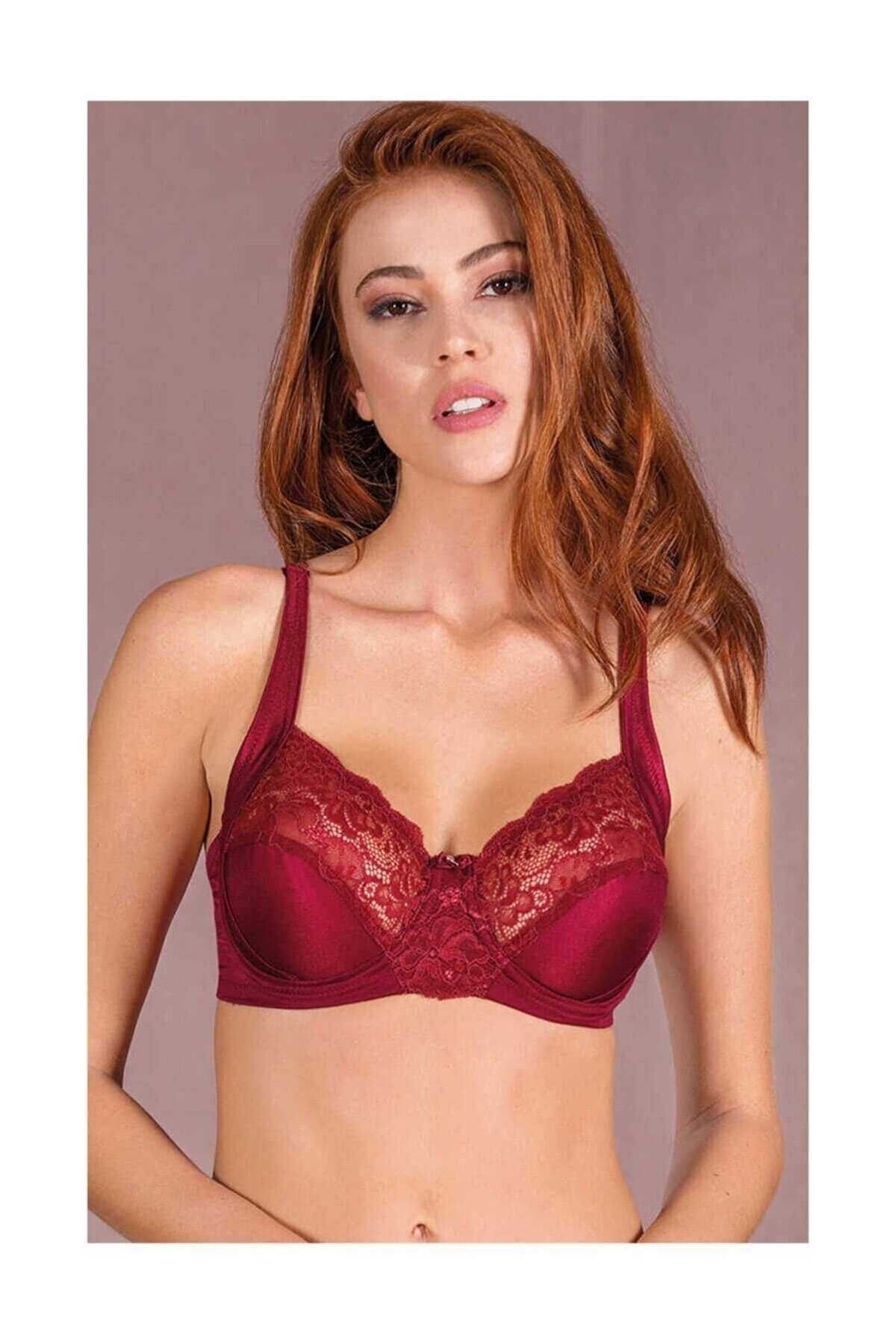 Yeni İnci Tam Kap Dantelli Minimizer Sütyen Yeni İnci 1635 - Görsel 7