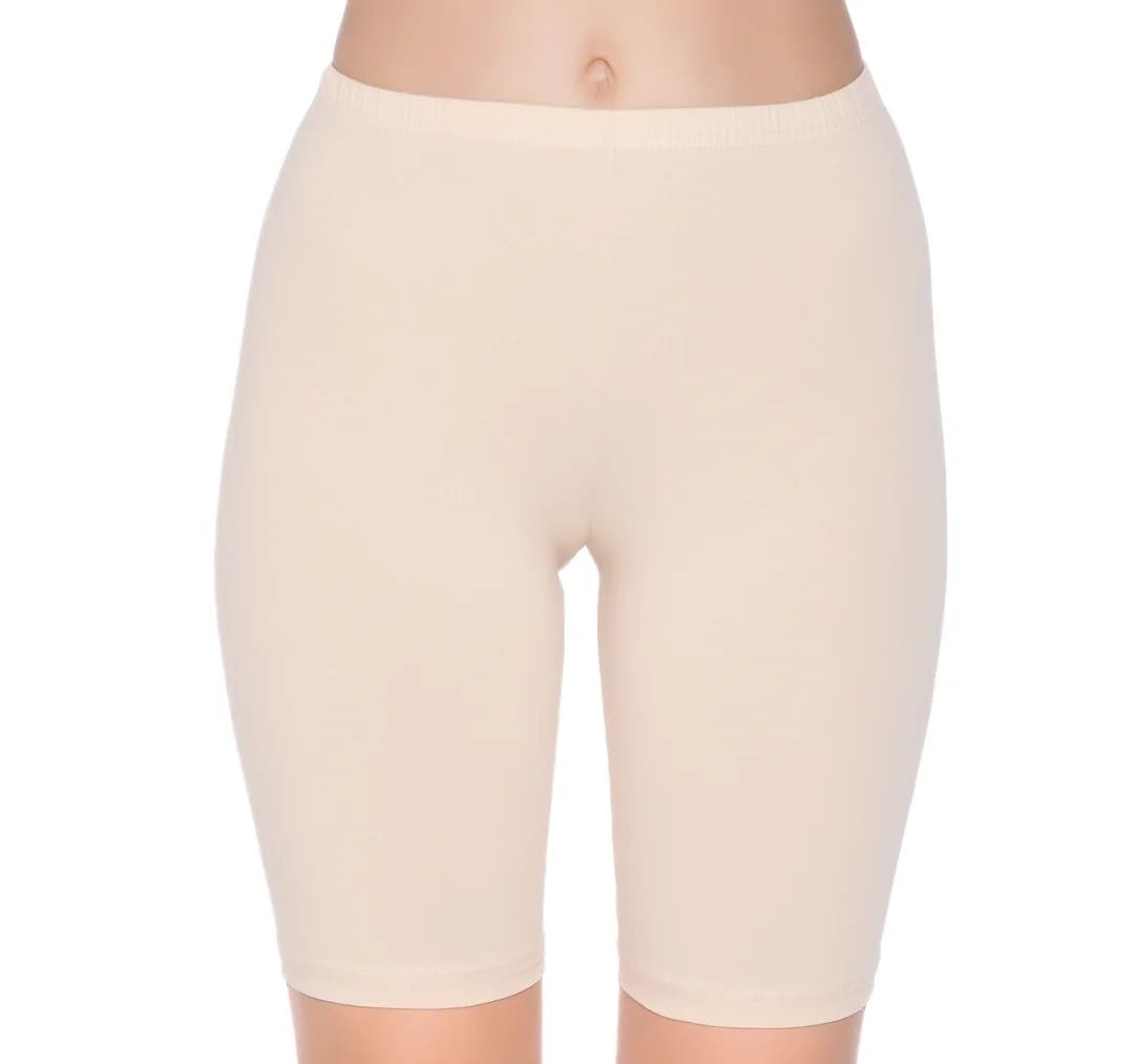 Yüksek Bel Likralı Tayt Kadın Yıldız 3611 - Ten