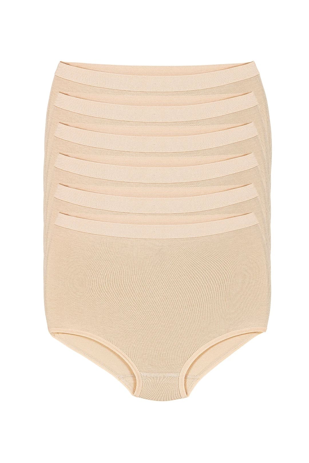 Yüksek Bel Modal Toparlayıcı Kadın Külot Yıldız 4200 - Ten