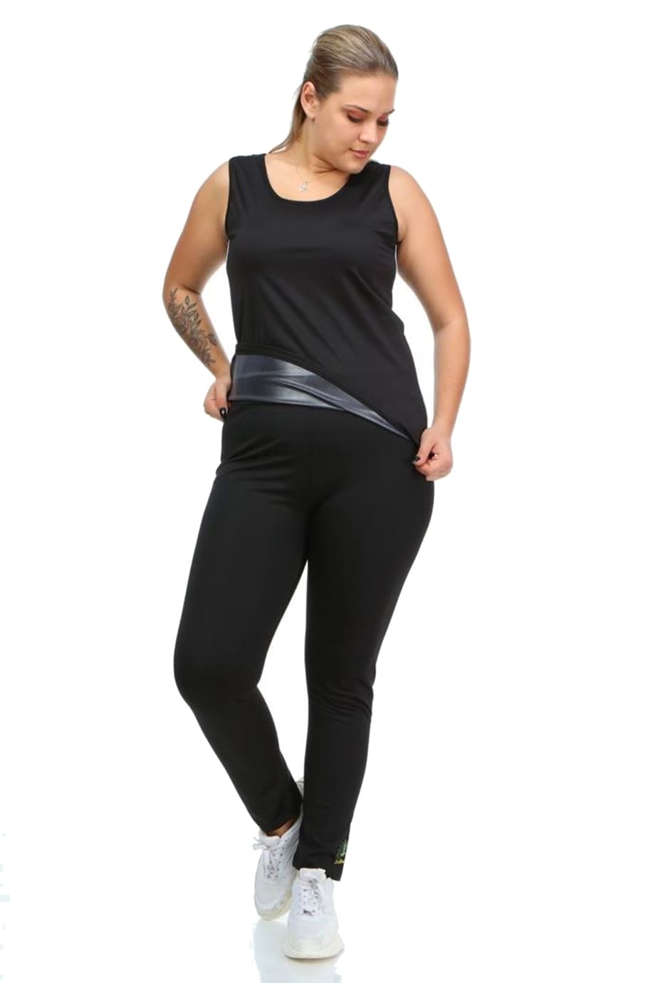 Pera Fitol Termal Nem Yönetimli Kısa Tayt Büstiyer Takım Pera Fitol 9001