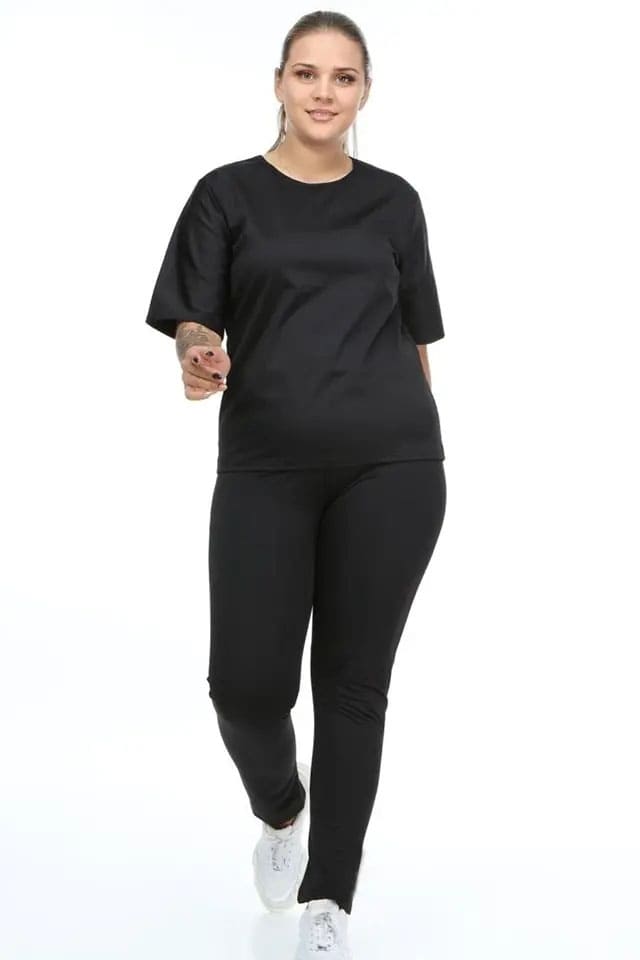 Pera Fitol Termal Nem Yönetimli Spor Takım Kısa Tayt Büstiyer Pera Fitol 9002 - Görsel 4