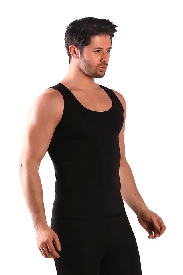 Pera Fitol Pamuklu Ribana Termal Erkek Atlet Pera Fitol 9052