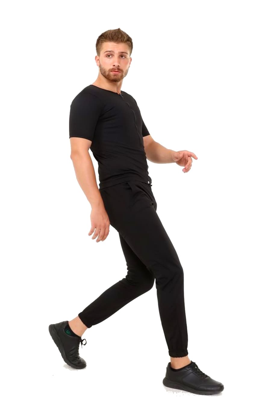 Pera Fitol Ribana Pamuklu Fermuarlı Termal Eşofman Takım Pera Fitol 9055 - Görsel 5