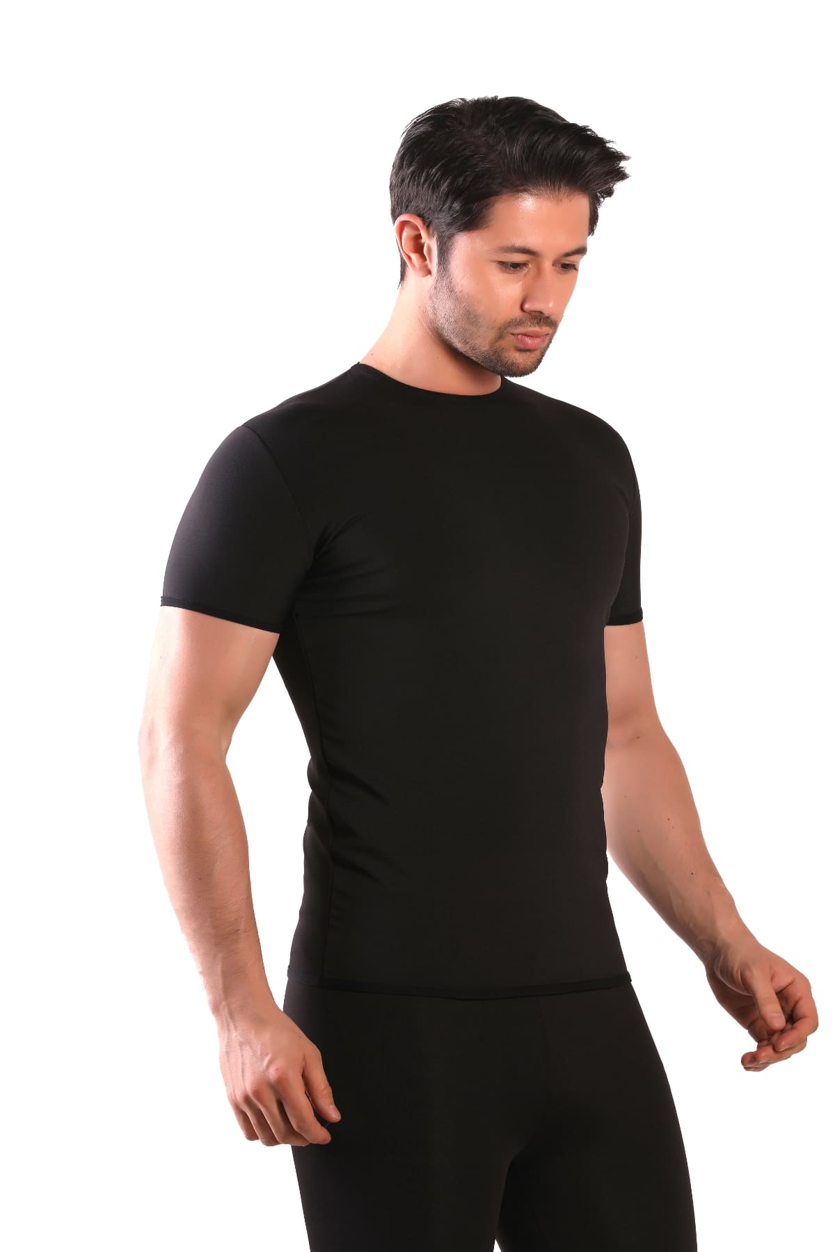 Pera Fitol Ribana Kesim Termal Sauna Kısa Kol Erkek Atlet Pera Fitol 9053