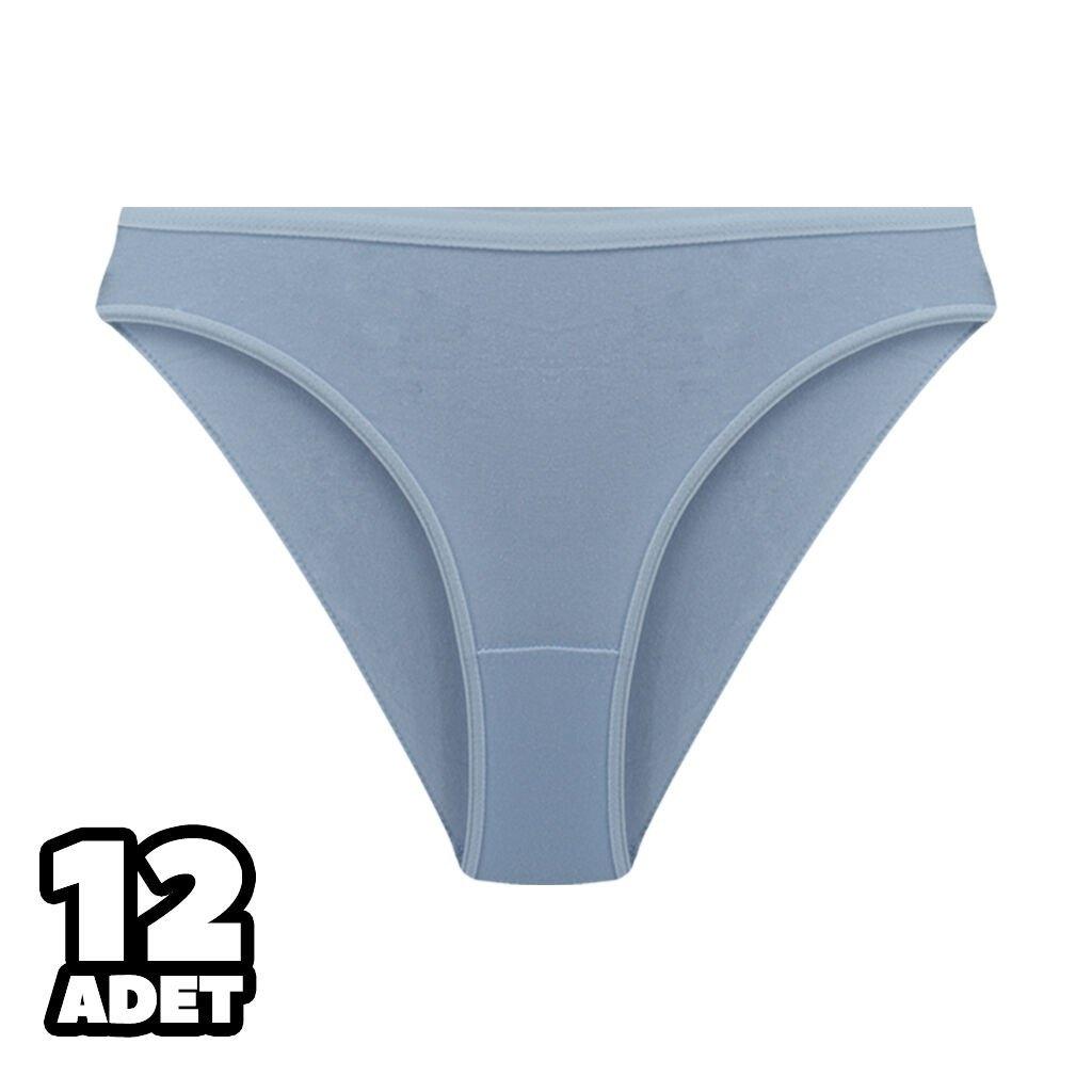 Tutku Yüksek Pamuk Oranı Dikişsiz Slip Külot Tutku 0635 - Görsel 4