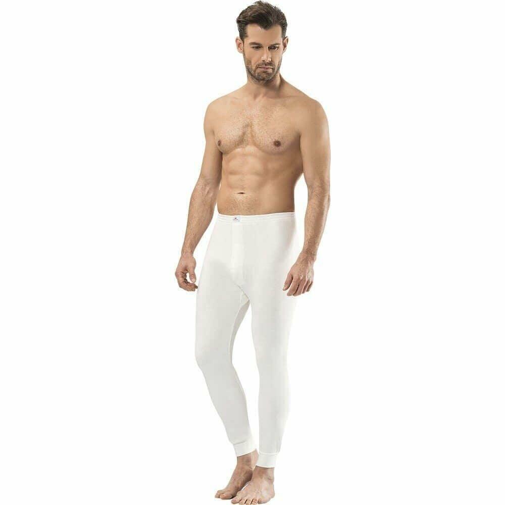 Erkek Kışlık Termal Alt Fırçalı İç Yüzey Tutku 0113 - Krem