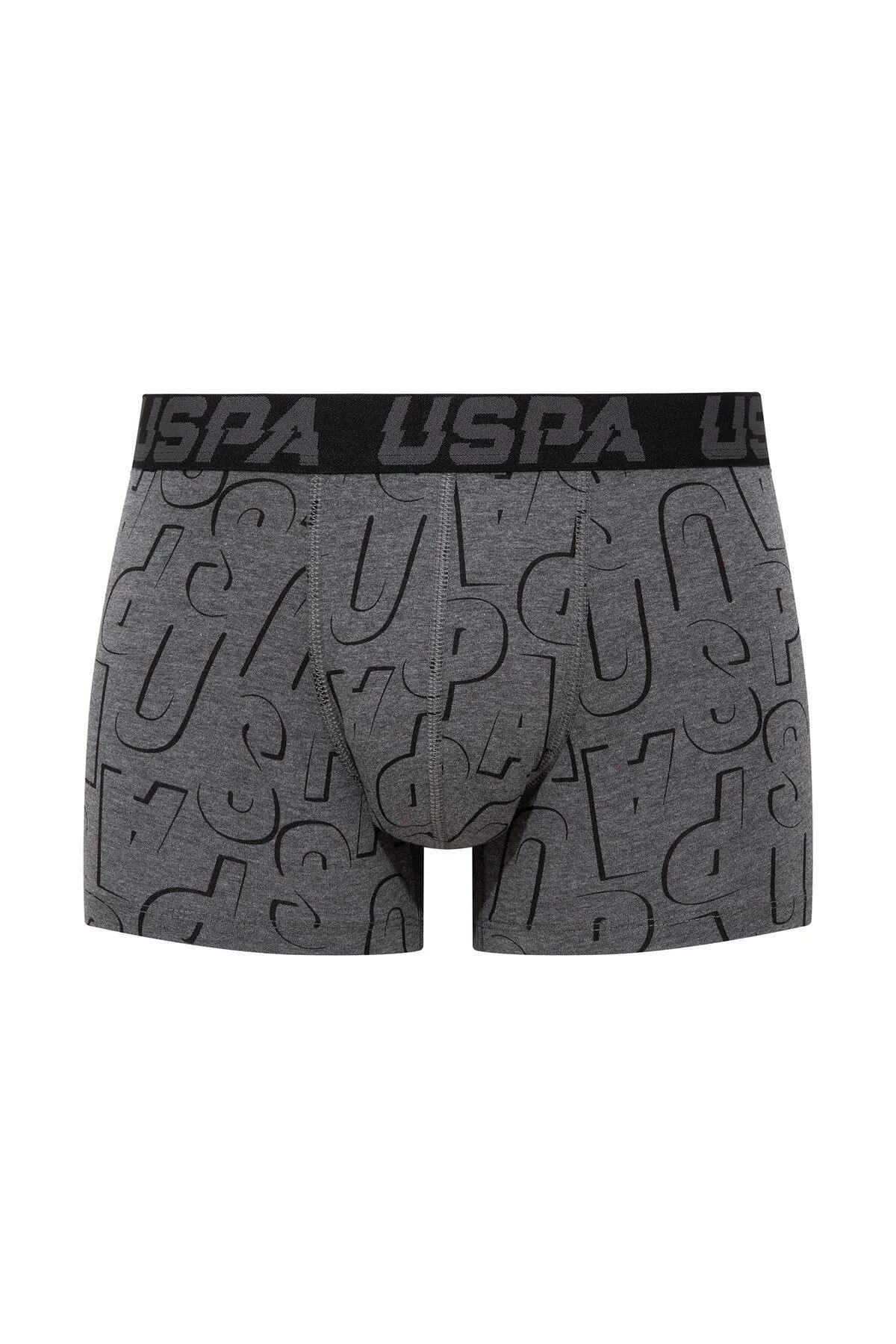 Pamuklu Dikişli 3'lü Boxer Seti Us. POLO Assn. 80496 - Görsel