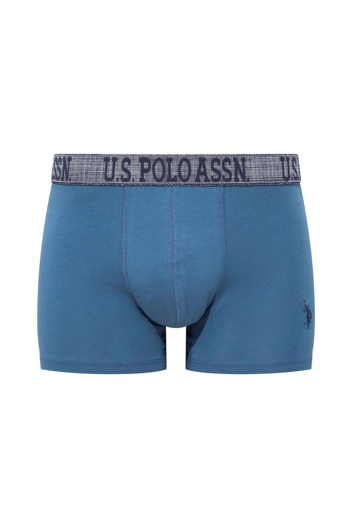 Us. POLO Assn. Pamuklu Esnek Bel Lastiği Erkek Boxer Us. POLO Assn. 80503 - Görsel 2