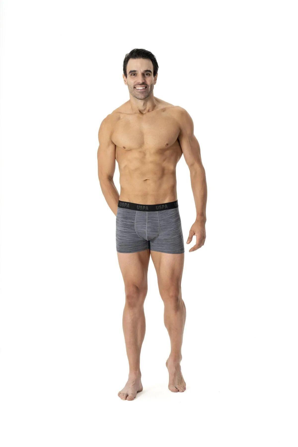 Us. POLO Assn. Pamuklu Dikişsiz Esnek Bel Boxer Us. POLO Assn. 80505 - Görsel 5