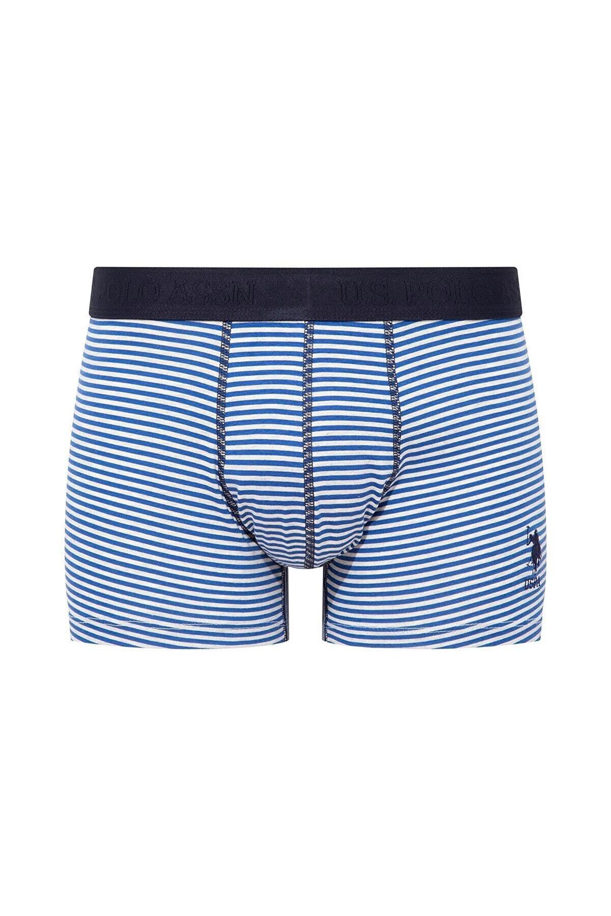 Modal Pamuklu Dikişsiz Erkek Boxer U.S. Polo Assn. 80504 - Lacivert