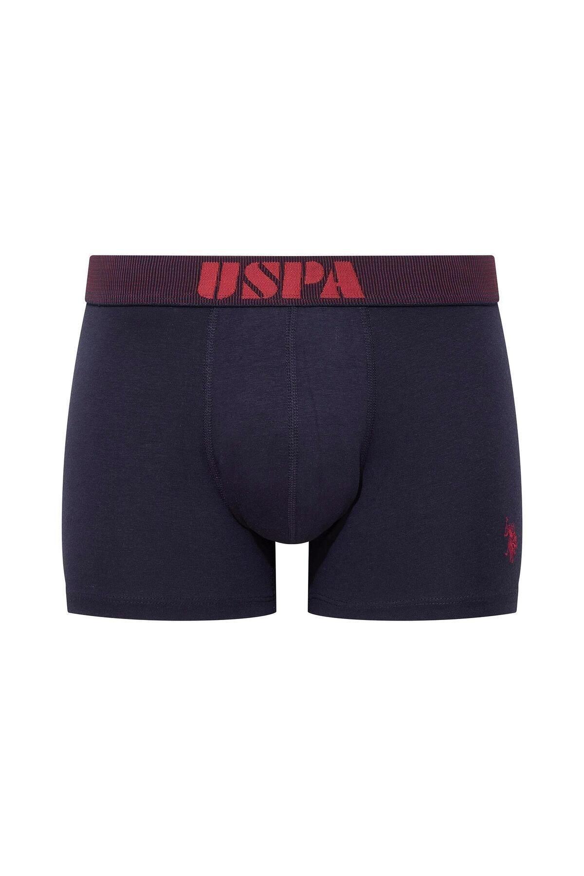 Us. POLO Assn. Pamuklu Esnek Bel Lastiği Erkek Boxer U.S. Polo Assn. 80521 - Görsel 2