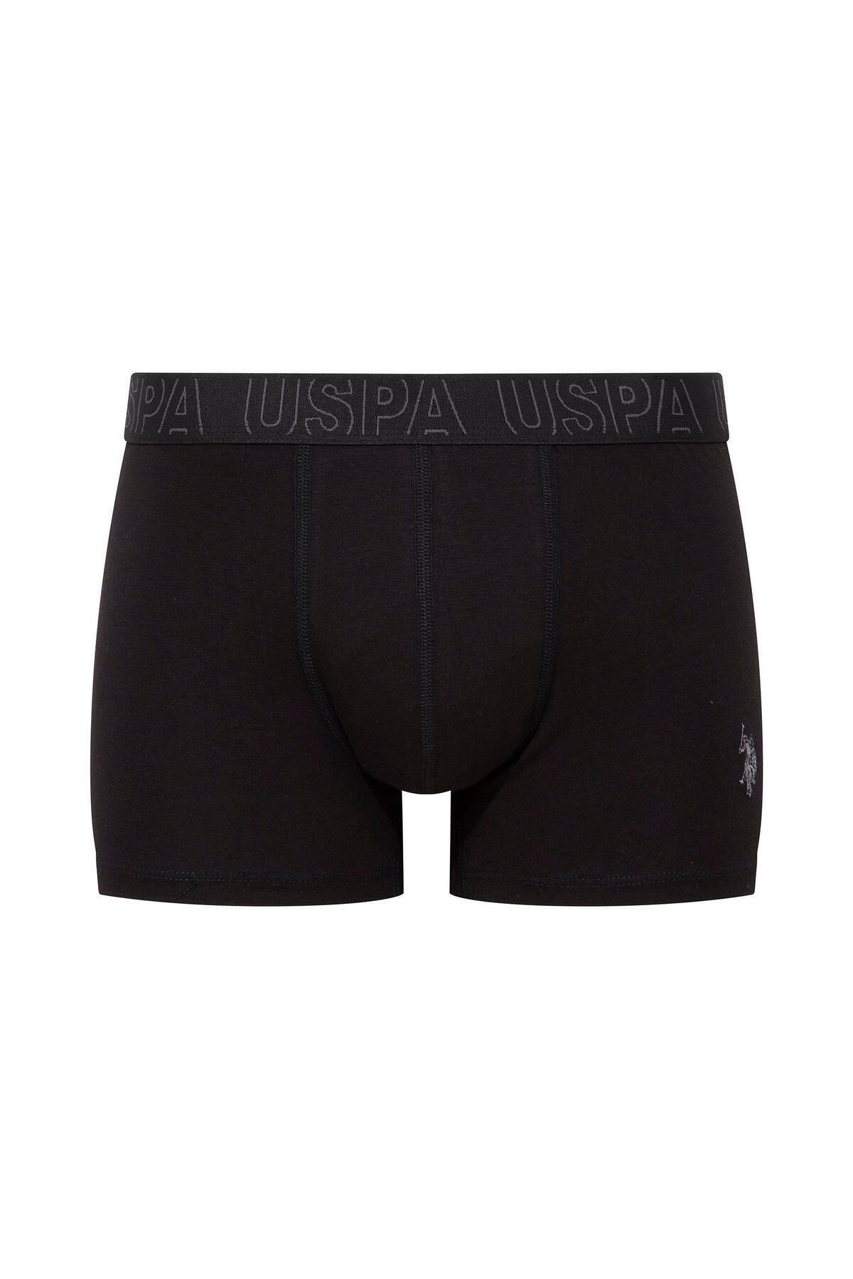 Us. POLO Assn. Pamuklu Esnek Bel Lastiği 3'lü Boxer Us. POLO Assn. 80518 - Görsel 7