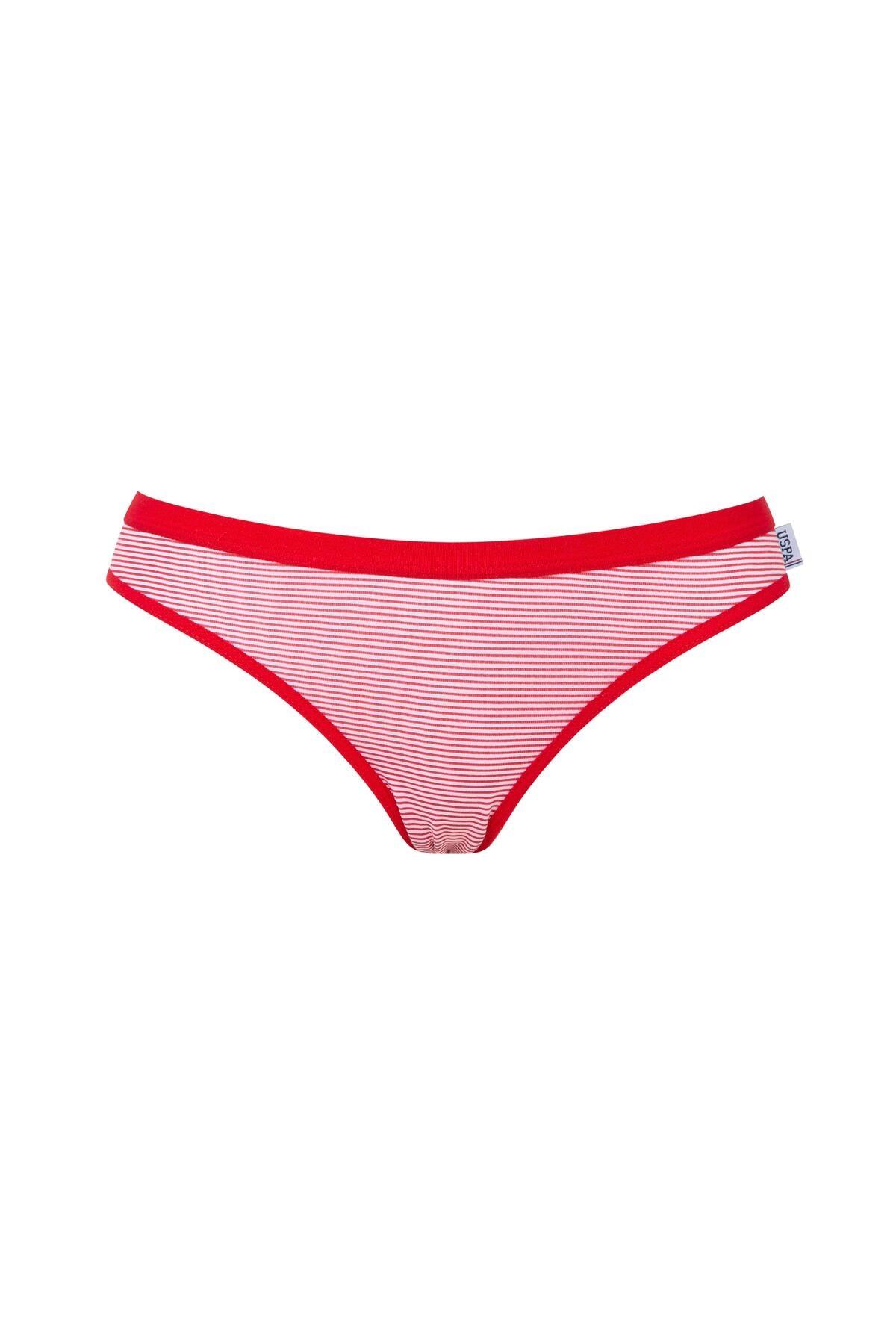 Pamuklu 3'lü Slip Külot Seti Us. POLO Assn. 66425 - Görsel