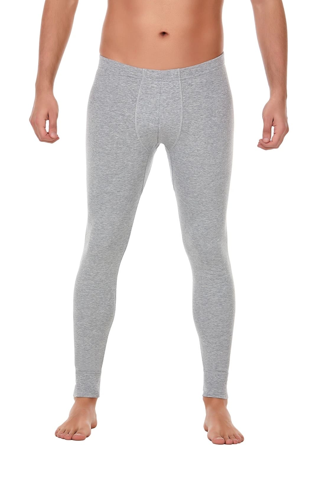 Termal Teknoloji Fırçalı İç Yüzey Uzun Alt İçlik Yıldız 275 - Gri