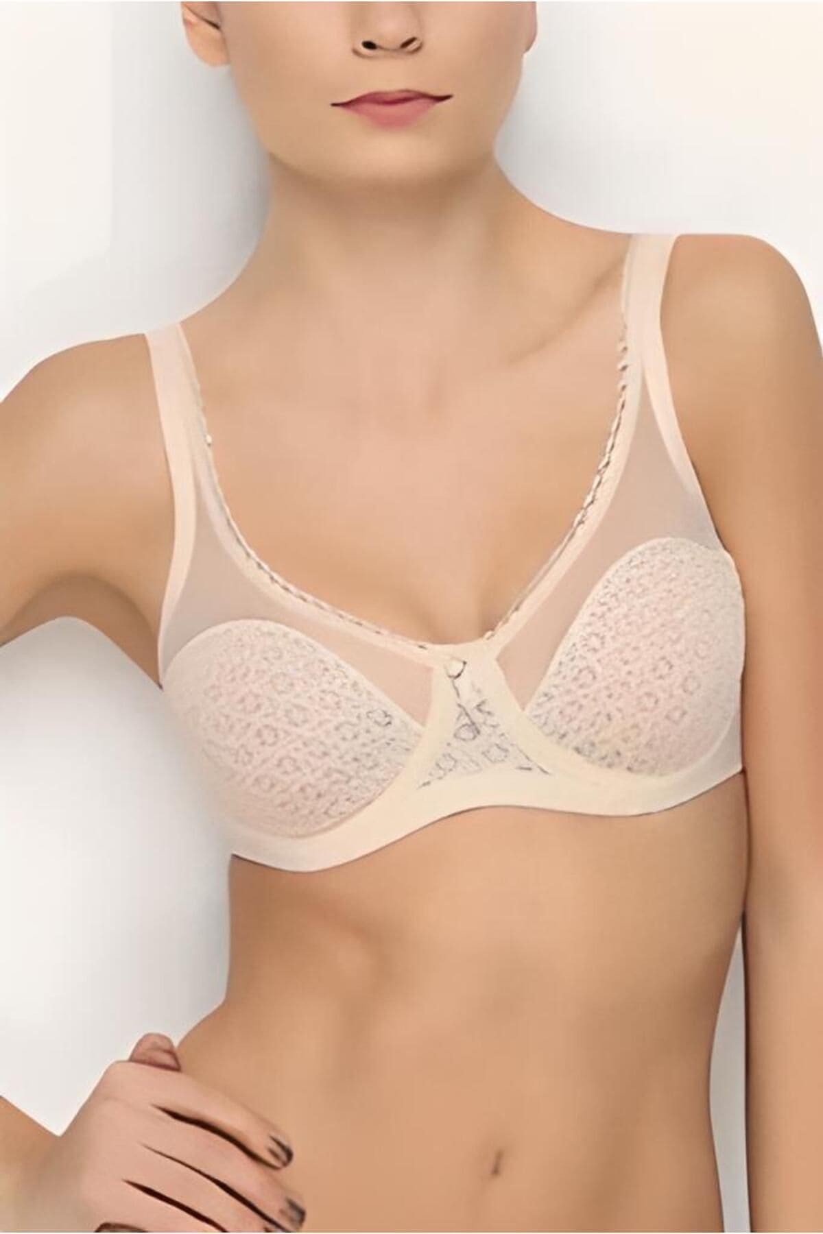 Yeni İnci Dantel Detaylı Minimizer Dantelsiz Sütyen Yeni İnci 1670 - Görsel 3