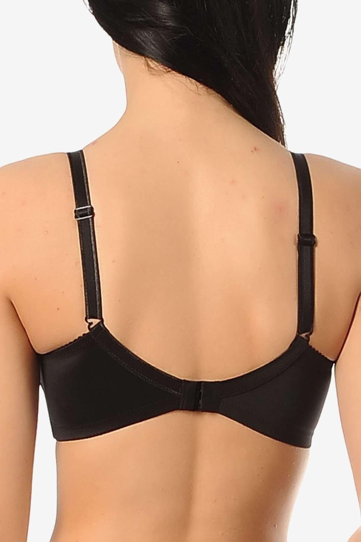 Minimizer Desteksiz Balensiz Toparlayıcı Sütyen Yeni İnci 1905 - Siyah