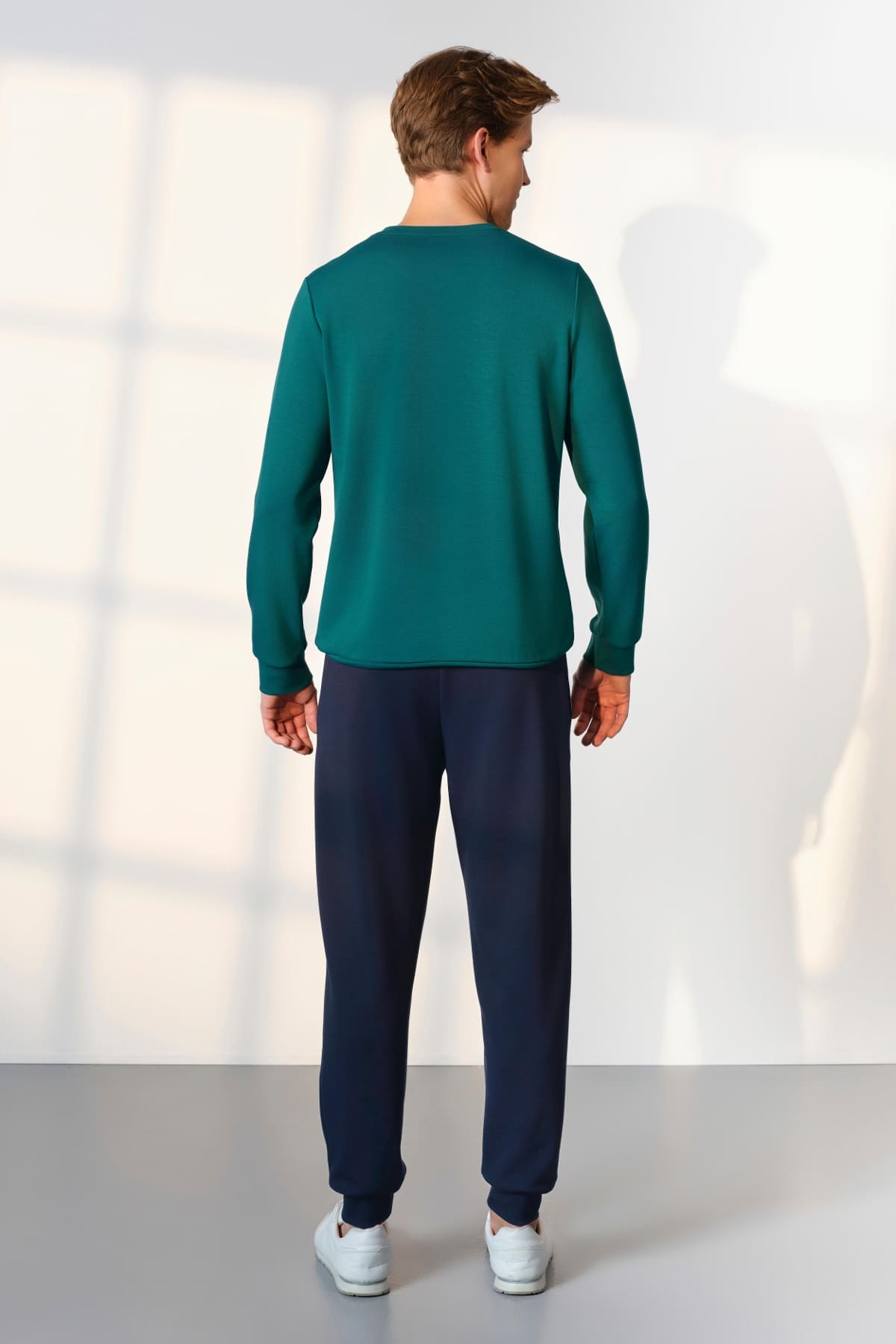 Doreanse Pamuklu Elastan Yeşil Erkek Eşofman Takımı Doreanse 254549 - Görsel 2