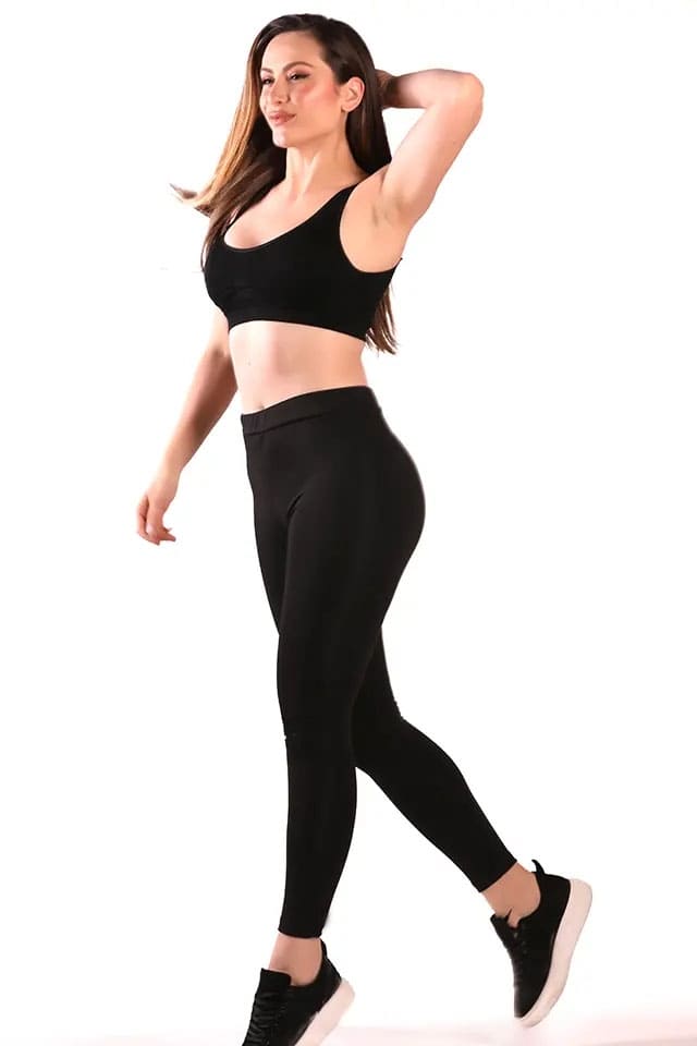 Pera Fitol Yüksek Bel Sauna Tayt Dört Yönlü Esneklik Pera Fitol 9024 - Görsel 3