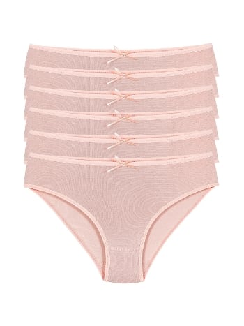 Bambu Yüksek Bel Bikini Kadın Külot Yıldız 3914