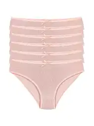 Bambu Yüksek Bel Bikini Kadın Külot Yıldız 3914