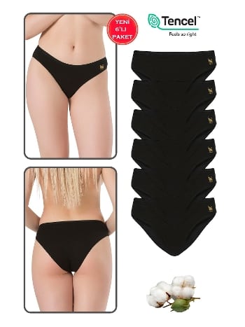 Pamuklu Modal Esnek Yüksek Bel Külot Özkan 23924