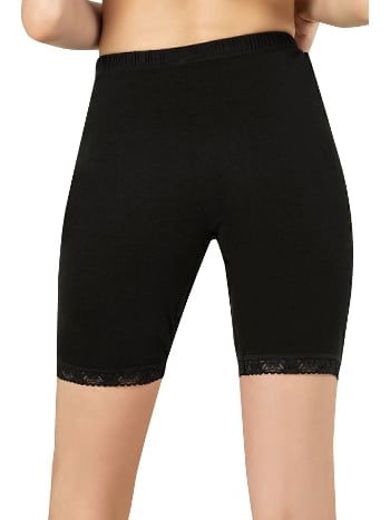 Pamuklu Dantelli Yüksek Bel Külot  Özkan 0114 - 2