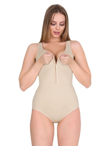 Yüksek Bel Korse Dikişsiz Siyah Pera Fitol 8008