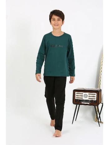 Erkek Çocuk Uzun Kollu Penye Pijama Takım Akbeniz 20437