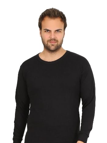 Termal Üst Kışlık Erkek İçlik Siyah Akbeniz 6869