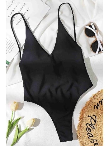 Angelsin V Yaka Sırt Dekolteli Brazilian Kesim Mayo MS 4361 