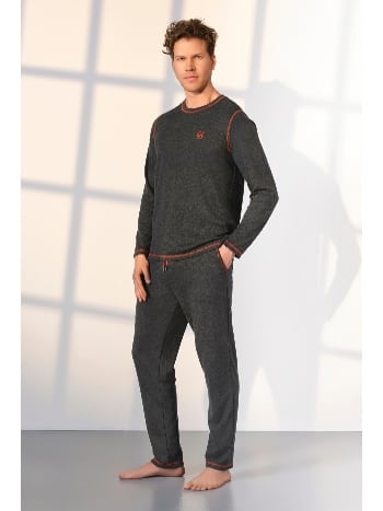 Yüksek Kalite Polyester Viskon İki Parça Pijama Takımı Doreanse 254541