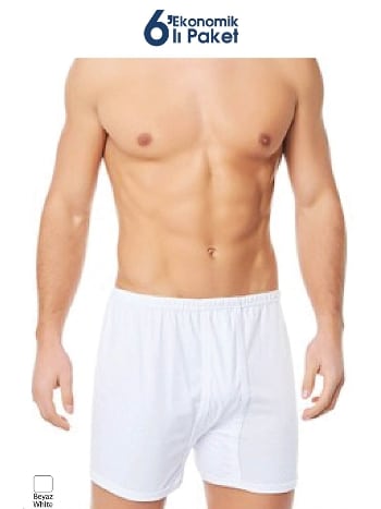 Pamuklu Dikişsiz Erkek Boxer Külot Lüx DRM 6021