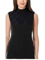 Dantel Detaylı Uzun Kollu Atlet İMER 1281