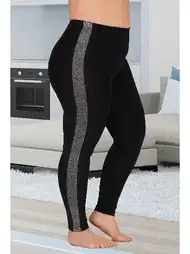 Yüksek Bel Esnek Pamuklu Tayt Lady 1100