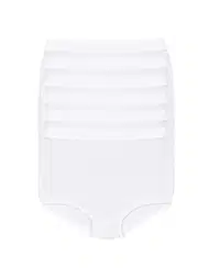 Yüksek Bel Modal Külot 6'lı Paket Yıldız 4200