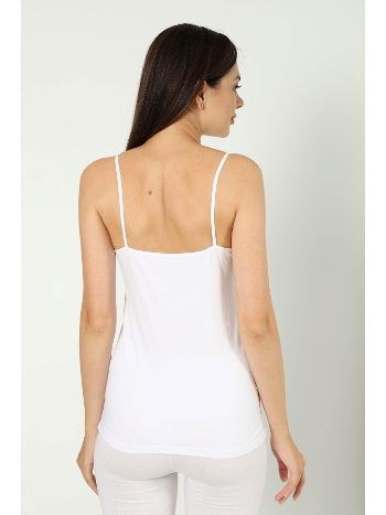 Pamuklu Tüllü İp Askı Atlet Arma Yıldız 3367 - 2