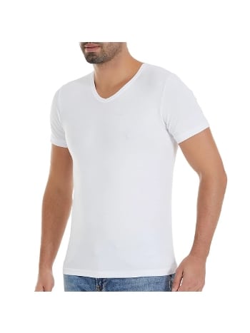 Pamuklu Modal Kısa Kollu Erkek T-Shirt Yıldız 150
