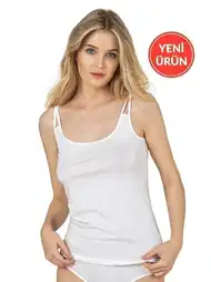 Pamuklu Modal İp Askılı Kadın Atlet Özkan 26765