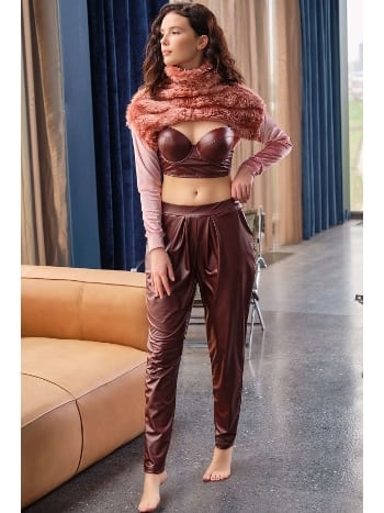 Bolero, Büstiyer ve Pantolon Takım Anıl 9761