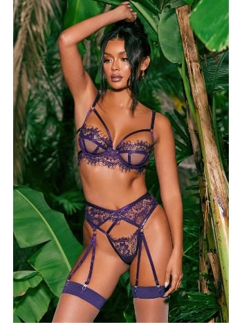 Dantel Jartiyer Takım Yeşil For Dreams 8475