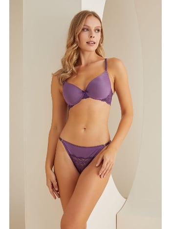 Dantel Detaylı Sütyen Külot Takım Polyamid Elastan NBB 4819