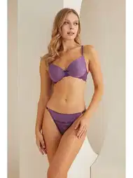 Dantel Detaylı Sütyen Külot Takım Polyamid Elastan NBB 4819