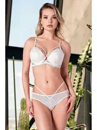 Dantel Detaylı İpli Sütyen Takımı Nurteks 4343