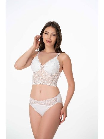 Dantel Detaylı Baleniz Büstiyer Bralet İMER 2215