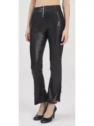 Deri Görünümlü Tek Parça Body Moonlight 334