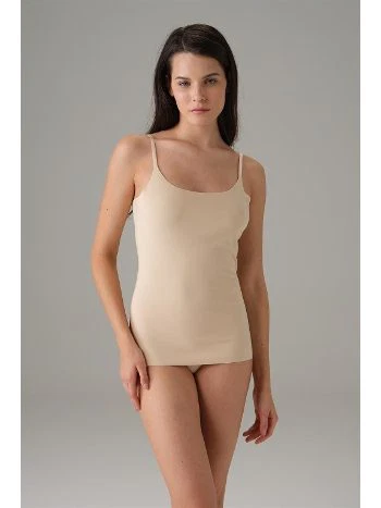 Dikişsiz Ayarlanabilir Kadın Atlet Pamuklu Esnek Doreanse 9003