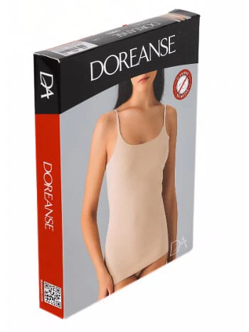 Dikişsiz Ayarlanabilir Kadın Atlet Pamuklu Esnek Doreanse 9003 - 2