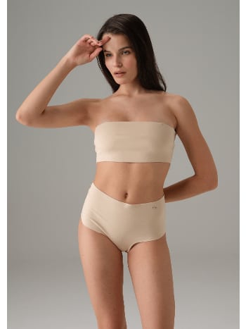 Dikişsiz Yüksek Bel Pamuklu Slip Külot Doreanse 7003