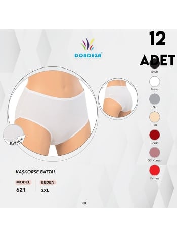 Yüksek Bel Esnek Bato Külot Dondeza 621